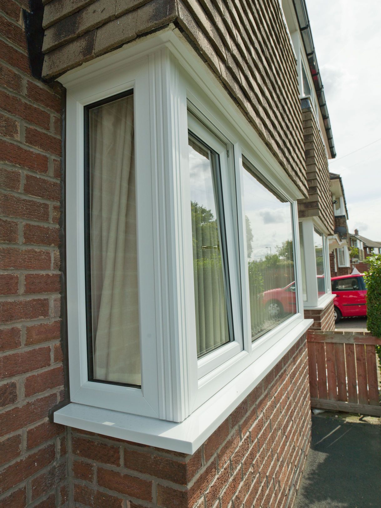 Bay window installation