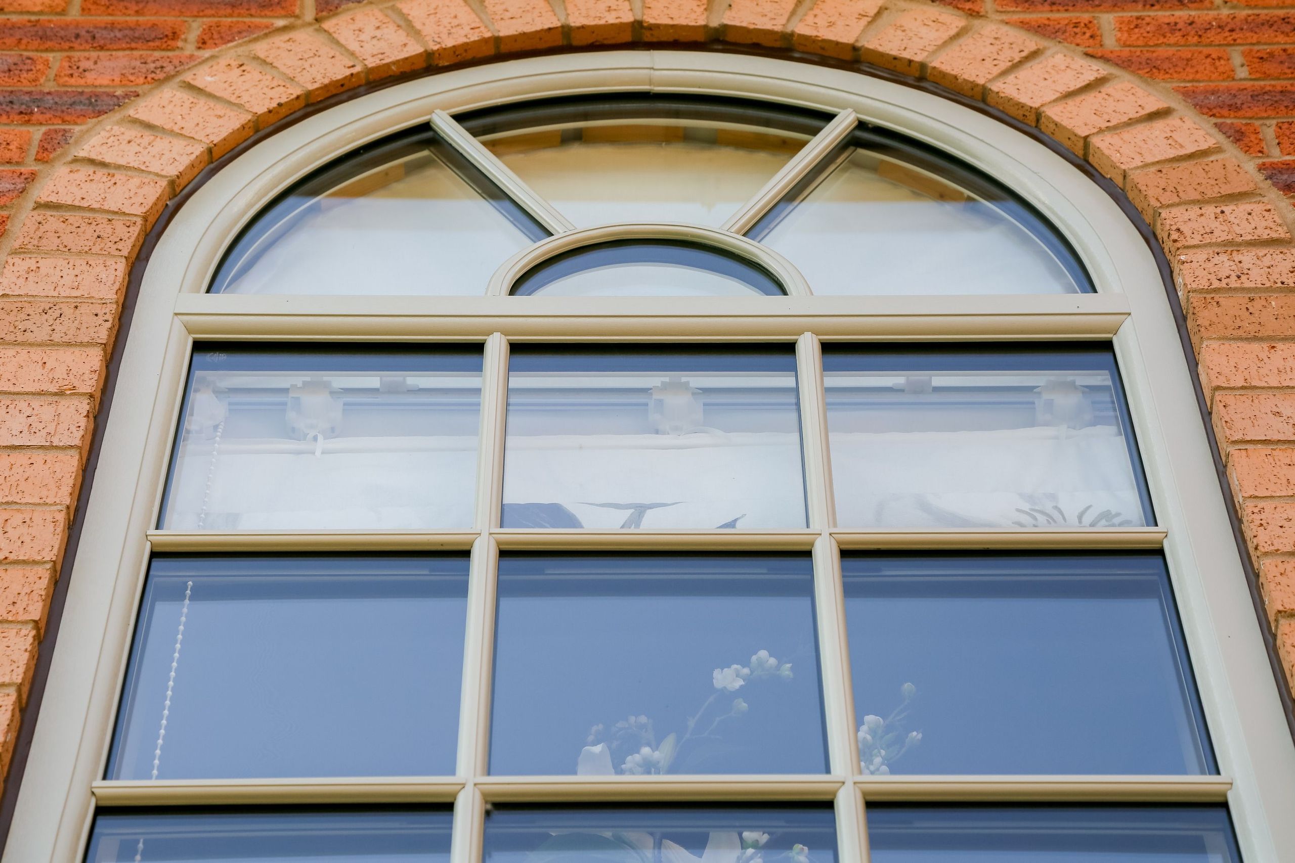 Casement window colour and finish detail