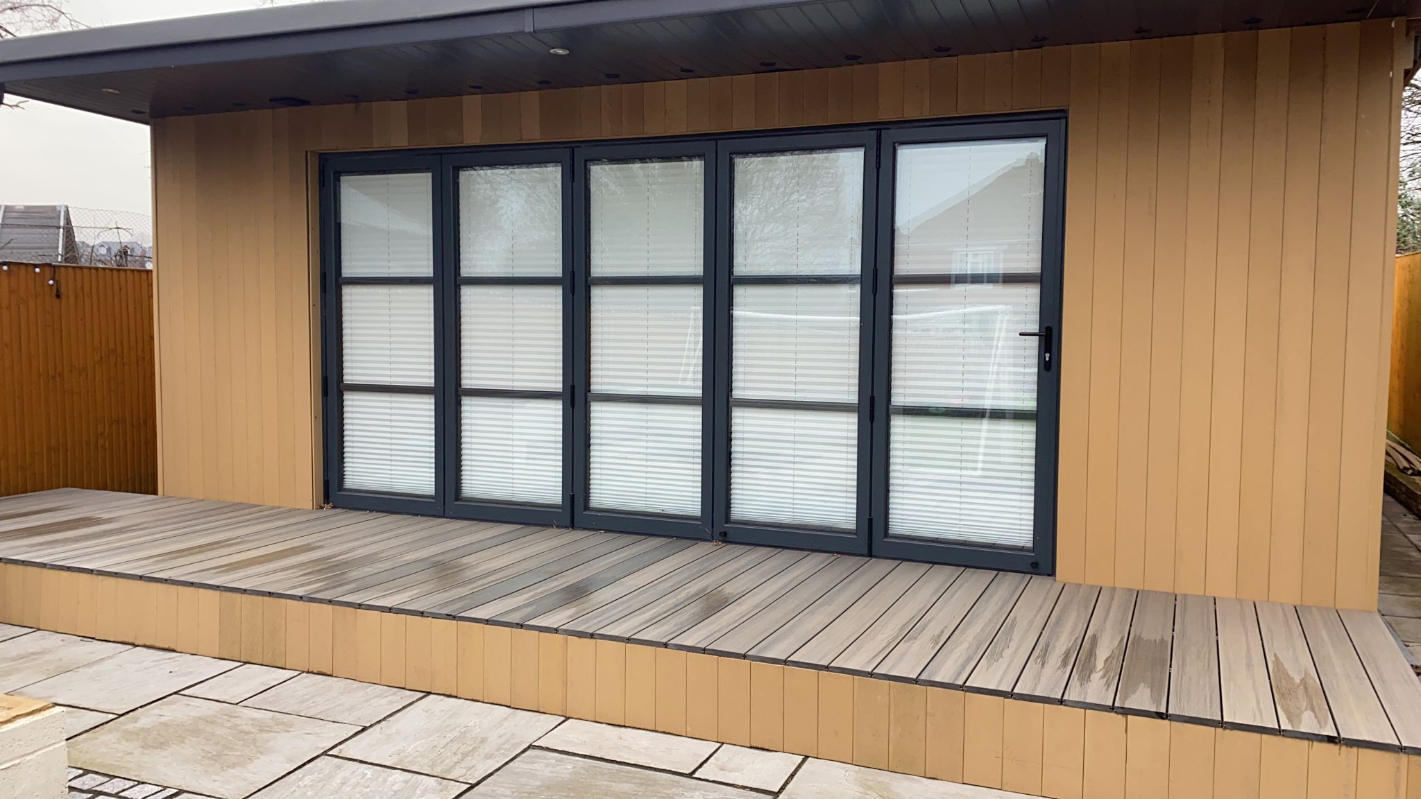Bi-fold doors, garden room